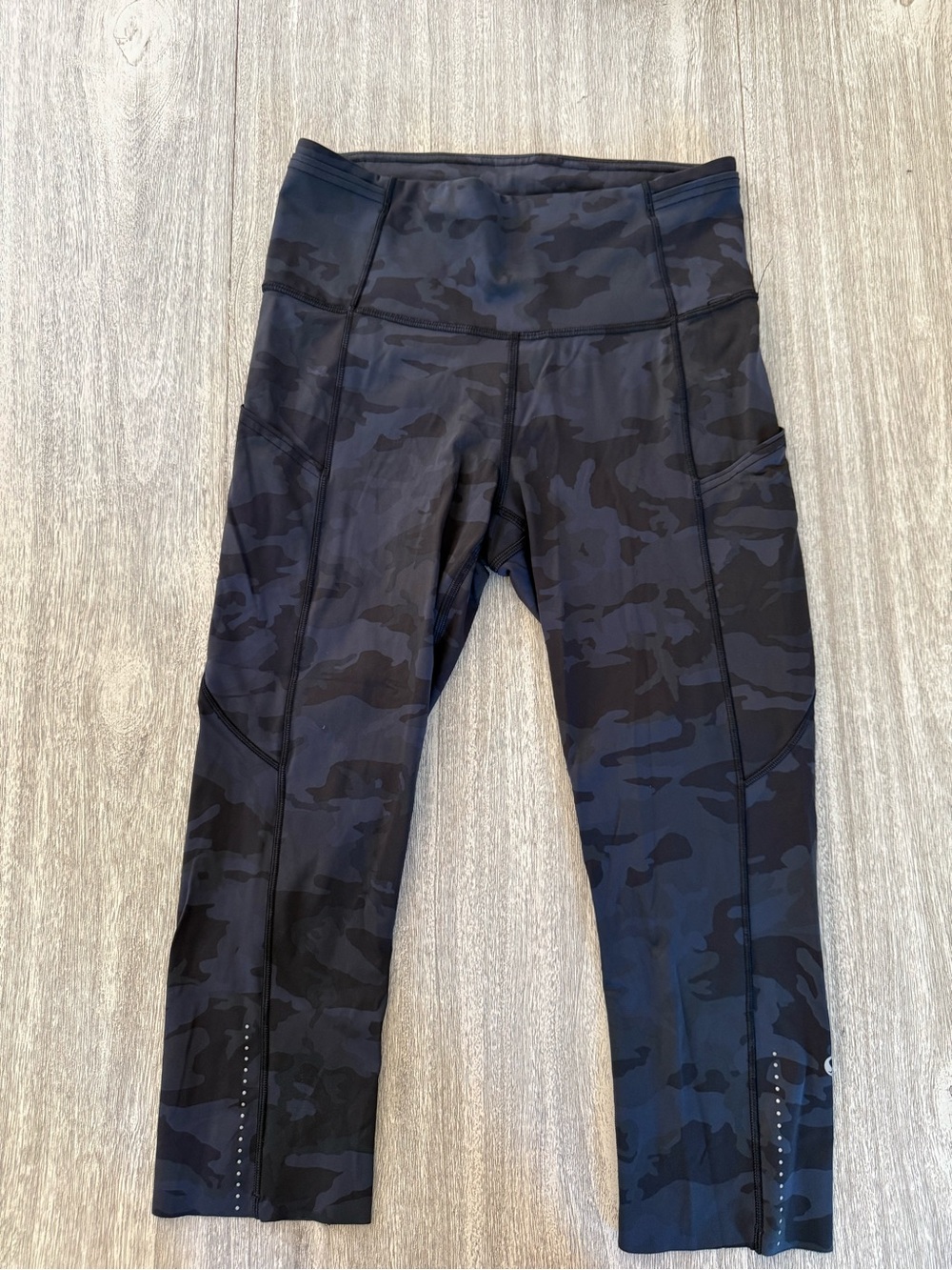 lululemon athletica Black Camo High-Rise Leggings